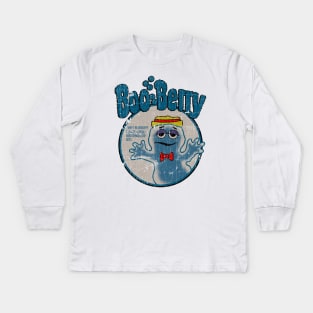 Vintage Boo-Berry Kids Long Sleeve T-Shirt